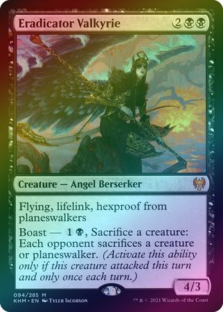 Eradicator Valkyrie 094/285 - Foil