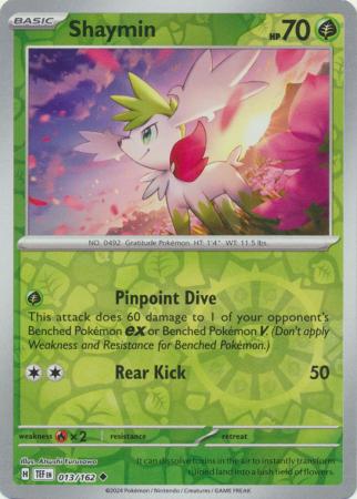 Shaymin - 013/162 - Uncommon Reverse Holo