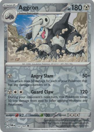 Aggron - 122/167 - Uncommon Reverse Holo