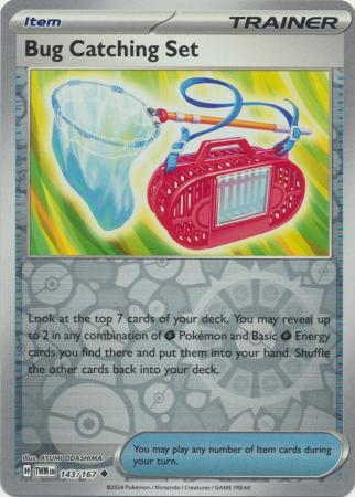 Bug Catching Set - 143/167 - Uncommon Reverse Holo