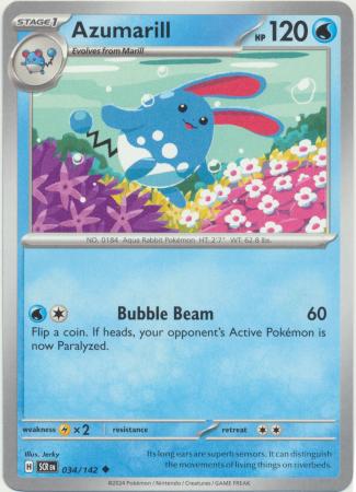 Azumarill - 034/142 - Uncommon