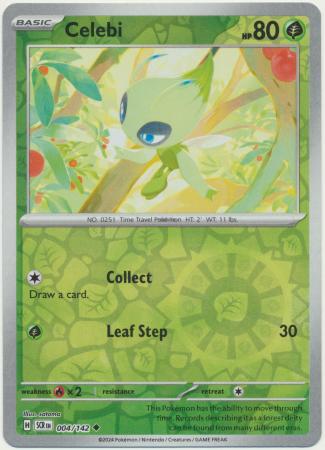 Celebi - 004/142 - Uncommon Reverse Holo