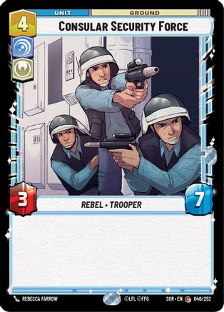 Consular Security Force - Spark of Rebellion (SOR)