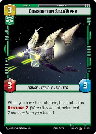 Consortium StarViper - Spark of Rebellion (SOR)