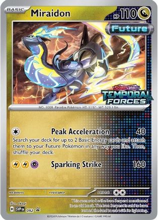 Miraidon - 092 - SV: Scarlet & Violet Promo Cards (SVP)