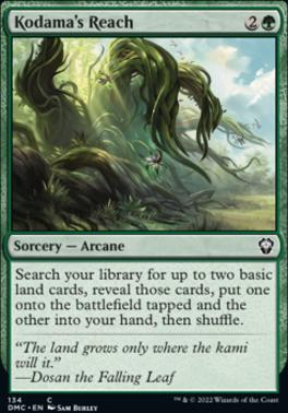 Dominaria United Commander Decks: Kodama's Reach 134