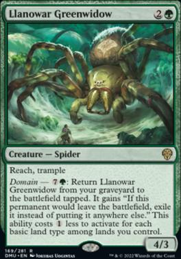 Dominaria United: Llanowar Greenwidow 169/281