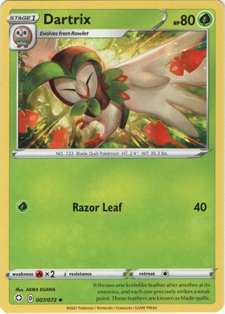 Dartrix - 007/072 - Uncommon