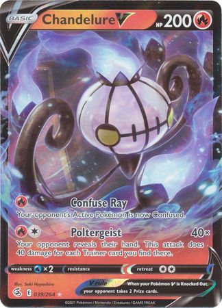 Chandelure V - 039/264 - Ultra Rare