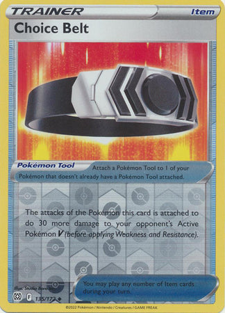 Choice Belt - 135/172 - Uncommon Reverse Holo