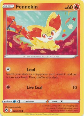 Fennekin - 025/195 - Common