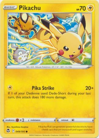 Pikachu - 049/195 - Common