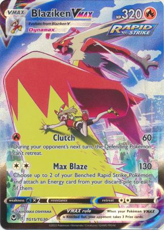 Blaziken VMAX - TG15/TG30 - Ultra Rare