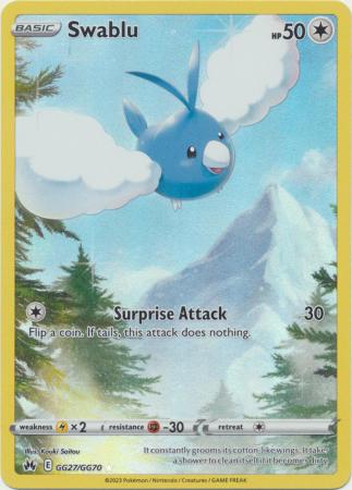 Swablu - GG27/GG70 - Holo Rare