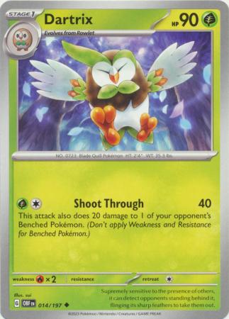 Dartrix - 014/197 - Uncommon