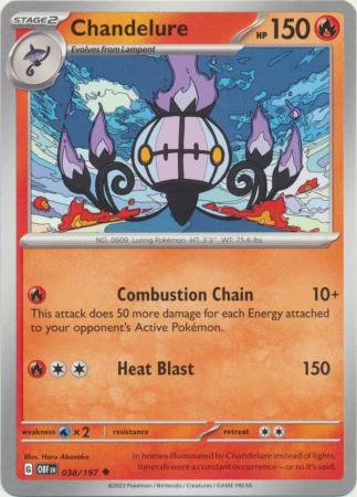 Chandelure - 038/197 - Uncommon