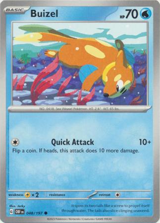 Buizel - 048/197 - Common