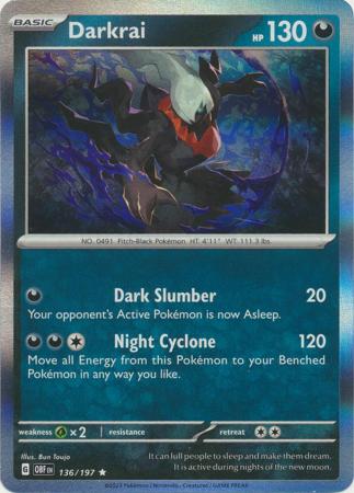 Darkrai - 136/197 - Holo Rare