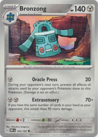 Bronzong - 145/197 - Uncommon