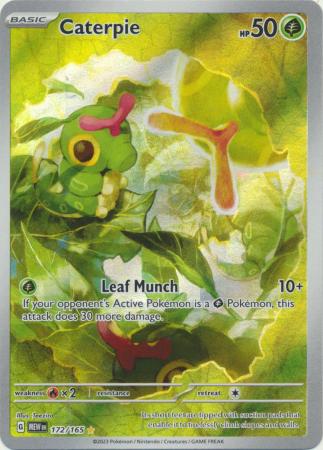 Caterpie - 172/165 - Illustration Rare