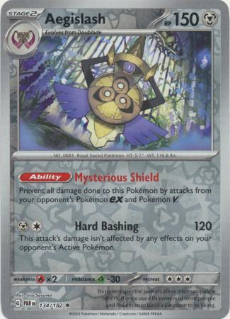 Aegislash - 134/182 - Holo Rare Reverse Holo