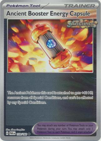 Ancient Booster Energy Capsule - 159/182 - Uncommon Reverse Holo