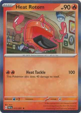 Heat Rotom - 013/091 - Holo Rare