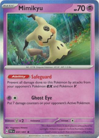 Mimikyu - 037/091 - Holo Rare