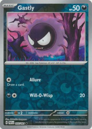 Gastly - 055/091 - Common Reverse Holo